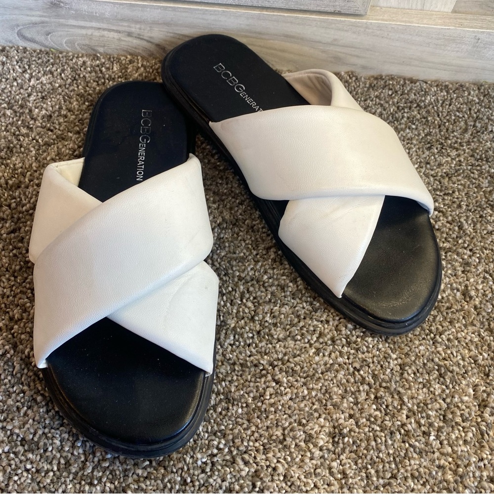Bcbgeneration Eloise Crossover Strap Slide Sandal… - image 5